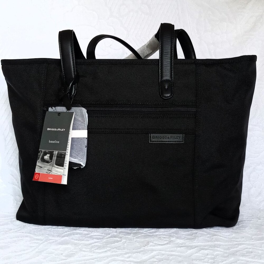 NWT RARE RETIRED Briggs & Riley Baseline Shopping Tote - Black